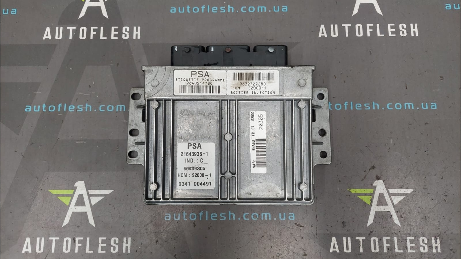 Блок управления двигателем 9640514780, 9632727280 Citroen Xsara Picasso ксара пикассо бу